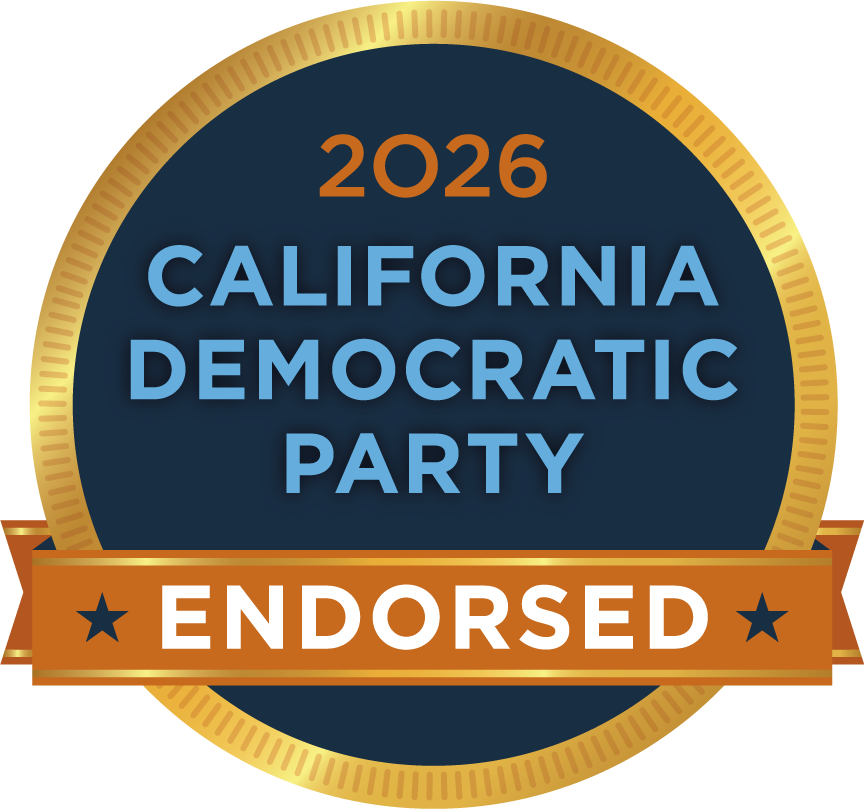 2026 California Democratic Party Endorsed logo