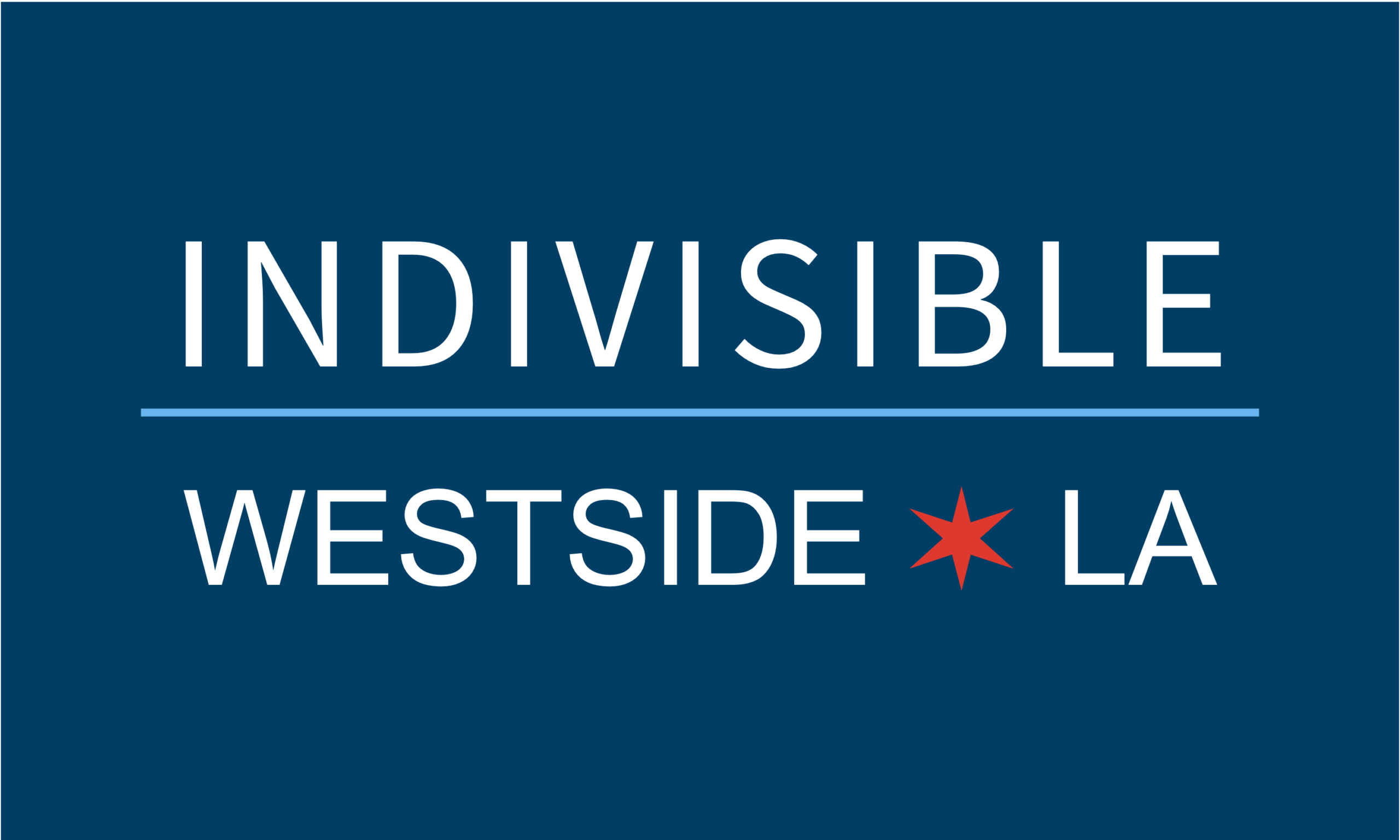 Indivisible Westside LA logo